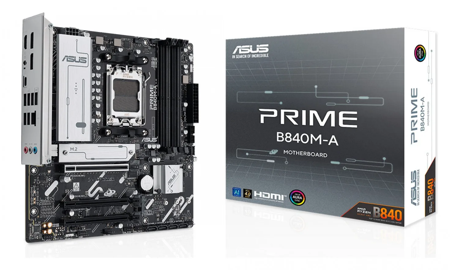MOTHERBOARD ASUS PRIME B840M-A AM5 DDR5