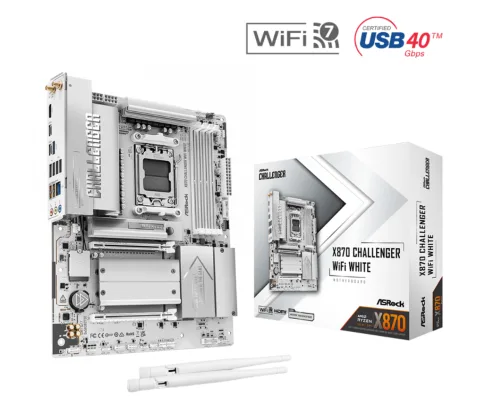 MOTHER ASROCK (AM5) X870 CHALLENGER WIFI WHITE