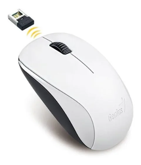 Mouse Nx-7000 Inalambrico Blanco